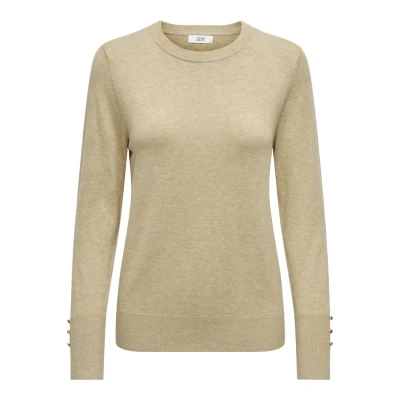 Image of JDY Jdymalou Jumper, Women&#039;s, Size: Small, Irish cream