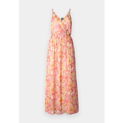 Image of Vero Moda Vmsmilla Singlet WRAP Ankle Dress Maxi dress, Women&#039;s, Size: Small, Birch