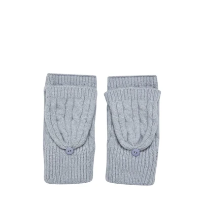 Image of Urban Classics Unisex OPEN Mittens, Size: L/XL, Heathergrey