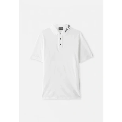 Image of Armani Exchange Polo shirt, Men&#039;s, Size: XS, Off white