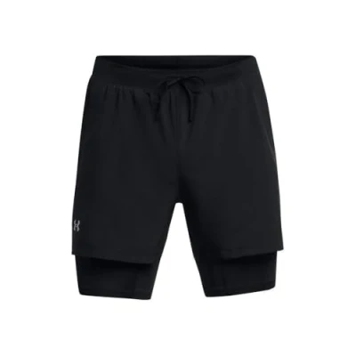 Image of Under Armour Launch Shorts 2IN1 Sports shorts, Men&#039;s, Size: XL, black reflective