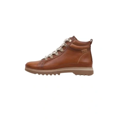 Image of Pikolinos Vigo Women&#039;s Leather Trainers, Brandy 64, 41 EU