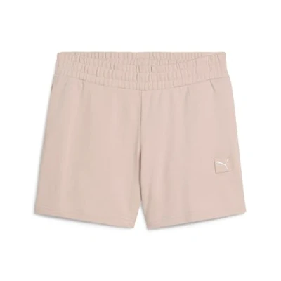 Image of PUMA Women&#039;s Ess Elevated Mid Rise Shorts 5&quot; Knitted