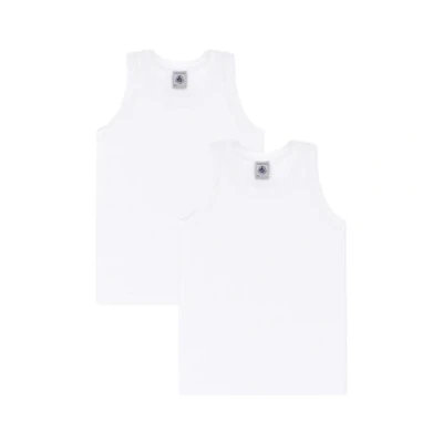 Image of Petit Bateau 2 PACK Undershirt for kids, Size: 14y, Ecume