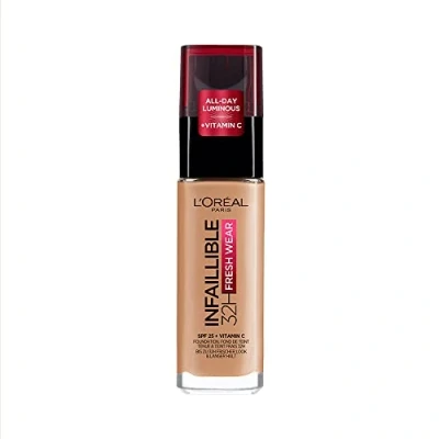 Image of L&#039;Oréal Paris Infallible 24hr Freshwear Liquid Foundation (Various Shades) 100 Linen
