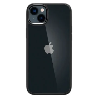 Image of Spigen Ultra Hybrid TPU Back Cover Black Apple Iphone 14