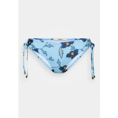 Image of Pepe Jeans Flower Bikini bottoms, Women&#039;s, Size: Medium, Sky blue