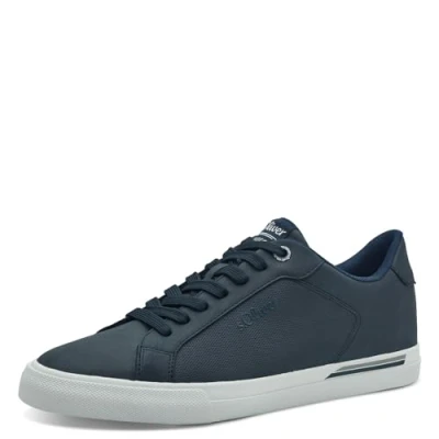 Image of s.Oliver Men&#039;s 5 13630 42 Sneaker, Navy, 9 UK