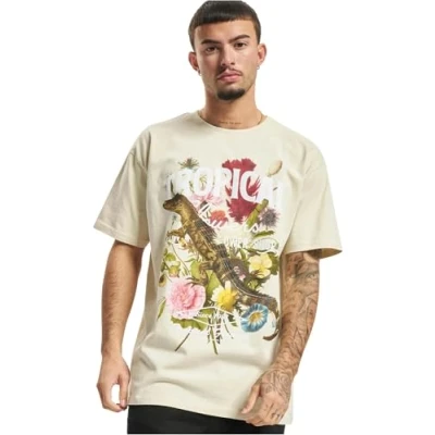 Image of Upscale by Mister Tee Print Tshirt, Men&#039;s, Size: XS, Sand