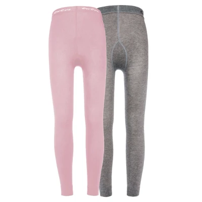 Image of Ewers 2 PACK Leggings Stockings for kids, Size: 3 4y, Grau/altrosa