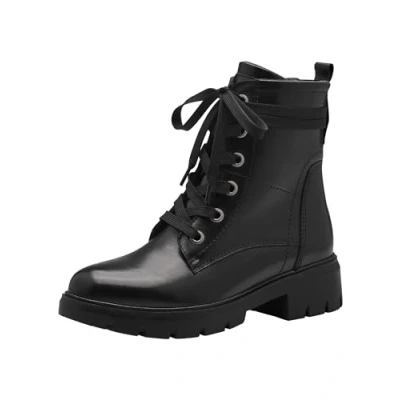 Image of Tamaris Comfort Winter boots, Women&#039;s, Size: 6, Black nappa Leather/synthetics