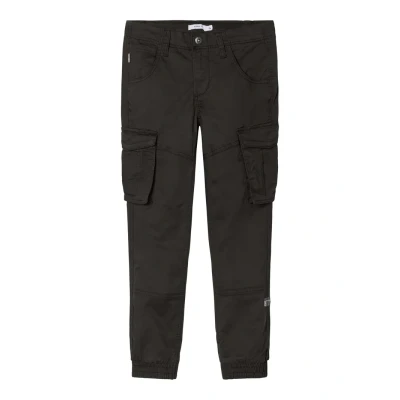 Image of Name it Nkmryan PANT Cargo trousers for kids, Size: 16y, Black