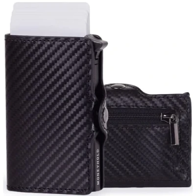 Image of Moneyhold Smart Wallet, Size: One Size, nero carbon