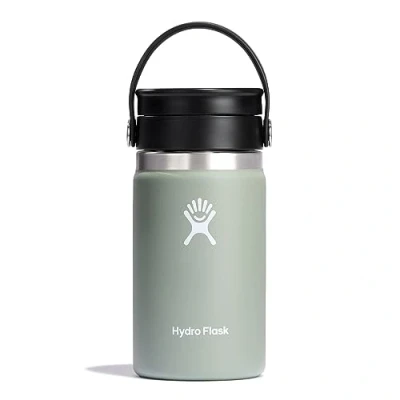 Image of HYDRO Flask Travel Coffee 354 ml (12 oz) Vacuum Insulated Stainless Steel Mug with Leak Proof Flex Sip Lid BPA Free Wide Mouth Agave