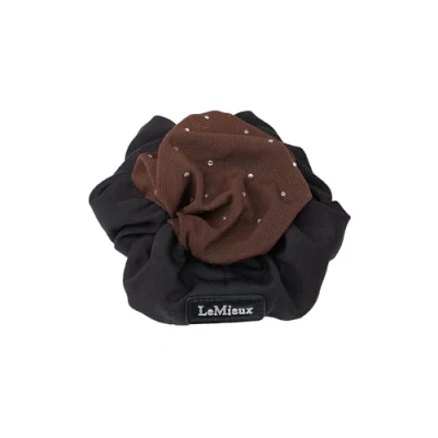 Image of LeMieux Scrunchie met haarnetje Black