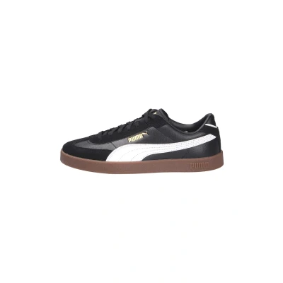 Image of PUMA Unisex&#039;s Club Ii Era Sneaker, Black White Gold, 6 UK