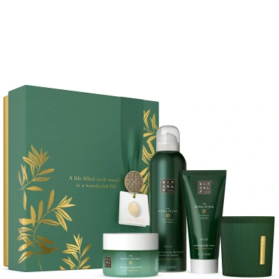 Image of Rituals The Ritual of Jing Subtle Floral Lotus &amp; Jujube Medium Bath and Body Gift Set