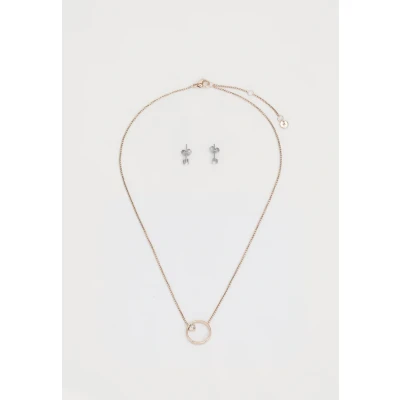 Image of Skagen Kariana SET Earrings Rose goldcoloured, Women&#039;s, Size: One Size, gold coloured