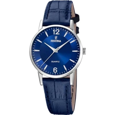 Image of Festina Correa Clasico Watch, Women&#039;s, Size: ONE, Blue