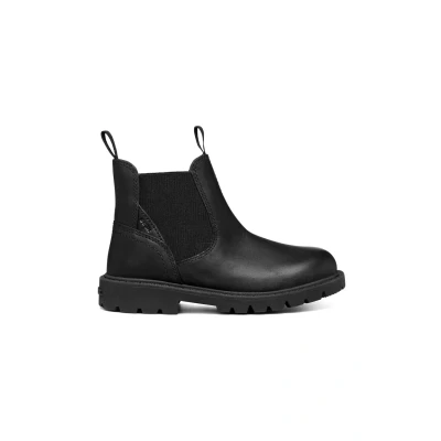 Image of Geox J SHAYLAX BOY A Chelsea Boot, Black, 4.5 UK, UK