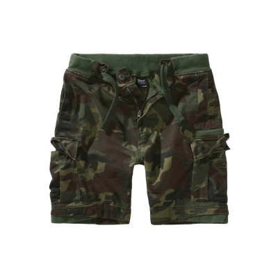Image of Brandit Men&#039;s Packham Vintage Shorts, Woodland, XL