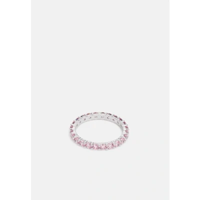 Image of Swarovski Matrix Ring, Women&#039;s, Size: K, Pink
