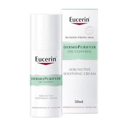 Image of Eucerin DermoPurifyer Adjunctive Soothing Cream 50ml