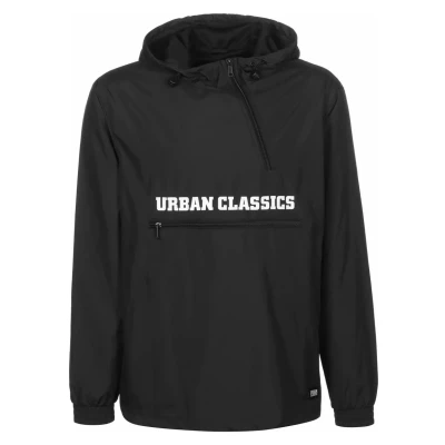 Image of Urban Classics Commuter Windbreaker, Men&#039;s, Size: Small, Black