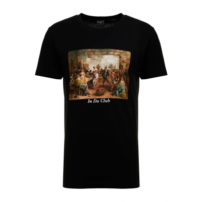 Image of Mister TEE CLUB Print Tshirt, Men&#039;s, Size: Medium, Black