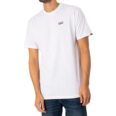 Image of Vans Men&#039;s Mini Script T Shirt, White, XS