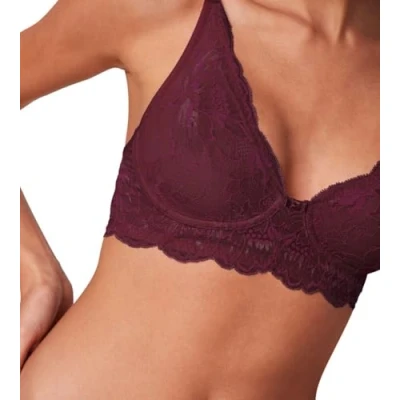 Image of Triumph Women&#039;s Amourette Charm T N03 Bra, Deep Burgundy, 32C, 32C