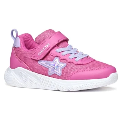 Image of Geox Girl J Sprintye A Basketball, Fuchsia Lilac, 38 EU