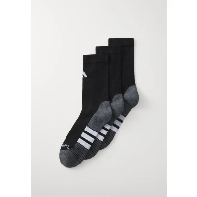 Image of adidas Performance Unisex 3 PACK Sports socks, Size: 2 3.5, Black/white