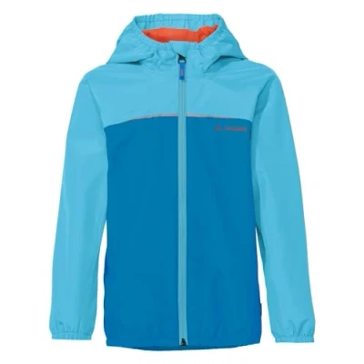 Image of Vaude KIDS Turaco Unisex Waterproof jacket for kids, Size: 4y, Icicle