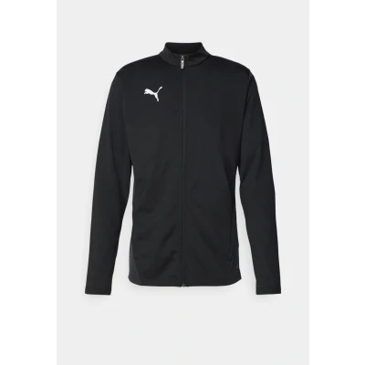 Image of Puma Teamgoal Training Jacket jacket, Men&#039;s, Size: Large, Black/white/flat dark gray