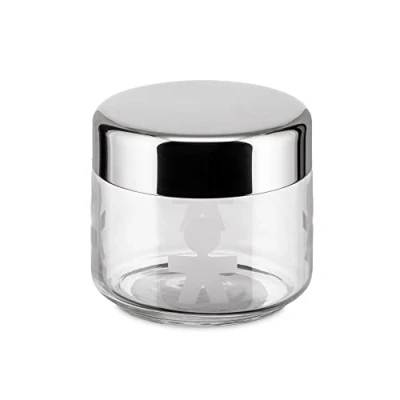Image of Alessi Glass Storage Jar Girotondo AKK35 ø 10.5 cm / 500 ml by King Kong
