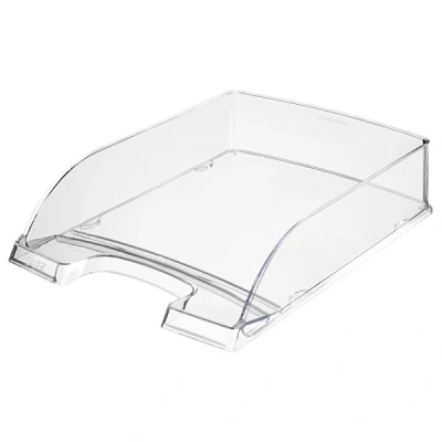 Image of Leitz A4 Letter Tray, Clear, Plus Range, 52260002