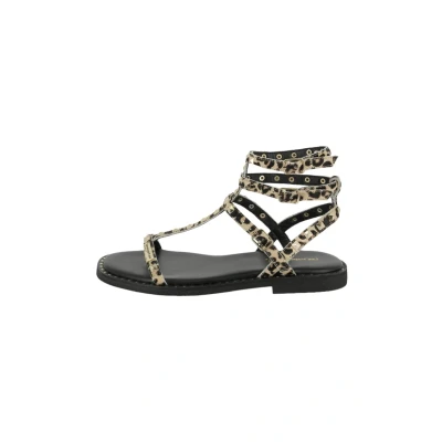 Image of LES TROPEZIENNES PAR M. BELARBI Women&#039;s Coralie Leo Shoes City Sandal and Barefoot, leopard, 36 EU