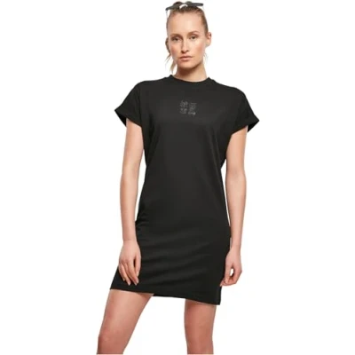Image of Urban Classics Jersey dress, Women&#039;s, Size: XXL, Black/black