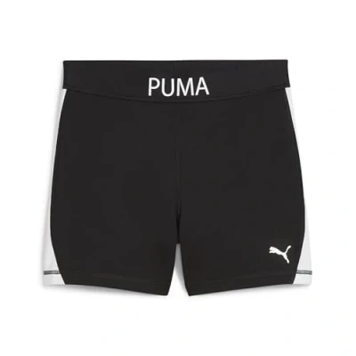 Image of Puma Strong Short Leggings, Women&#039;s, Size: Large, Black