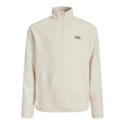 Image of Jack &amp; Jones Angus Fleece jumper for kids, Size: 176, Beige