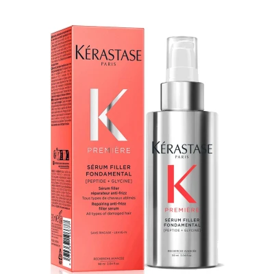 Image of Kérastase Première Repairing Anti Frizz Filler Heat Protecting Hair Serum for Damaged with Peptides and Glycine 90ml
