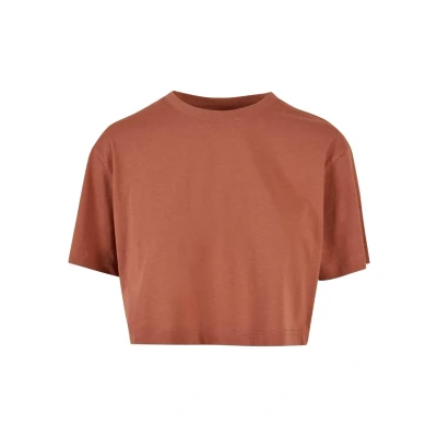 Image of Urban Classics Basic Tshirt, Women&#039;s, Size: XL, Terracotta