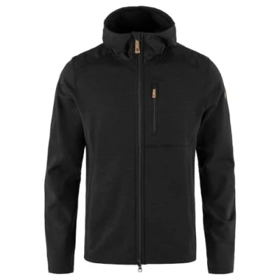 Image of Fjällräven KEB Hoodie Zipup sweatshirt, Men&#039;s, Size: XXL, Black