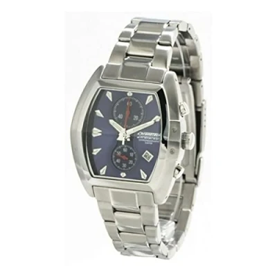 Image of ChronoTech Mens Analogue Quartz Watch with Stainless Steel Strap CT7257M 02M, Blue, 39MM,