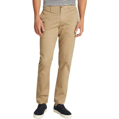 Image of Tommy Hilfiger Denton Structure Chinos, Men&#039;s, Size: 31x28, Batique khaki