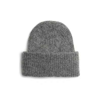 Image of Pieces Pcbera HOOD Beanie Medium grey, Women&#039;s, Size: One Size, grey