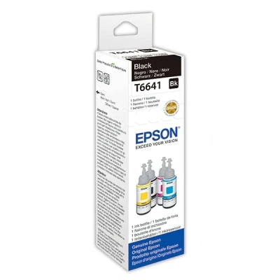 Image of Epson EcoTank 664 Black Genuine Ink Bottle