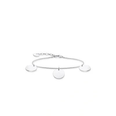 Image of Thomas SABO Bracelet, Women&#039;s, Size: 7,48&#039;&#039;, Silver
