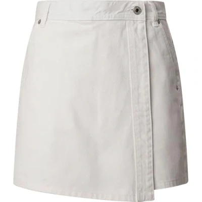 Image of Pepe Jeans Regular Skort denim shorts, Women&#039;s, Size: 30, White